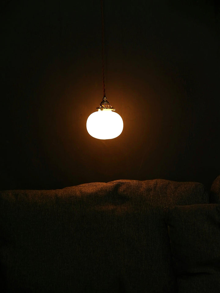 Small Retro Handmade Glass Pendant Light 5.1' | Kalsten