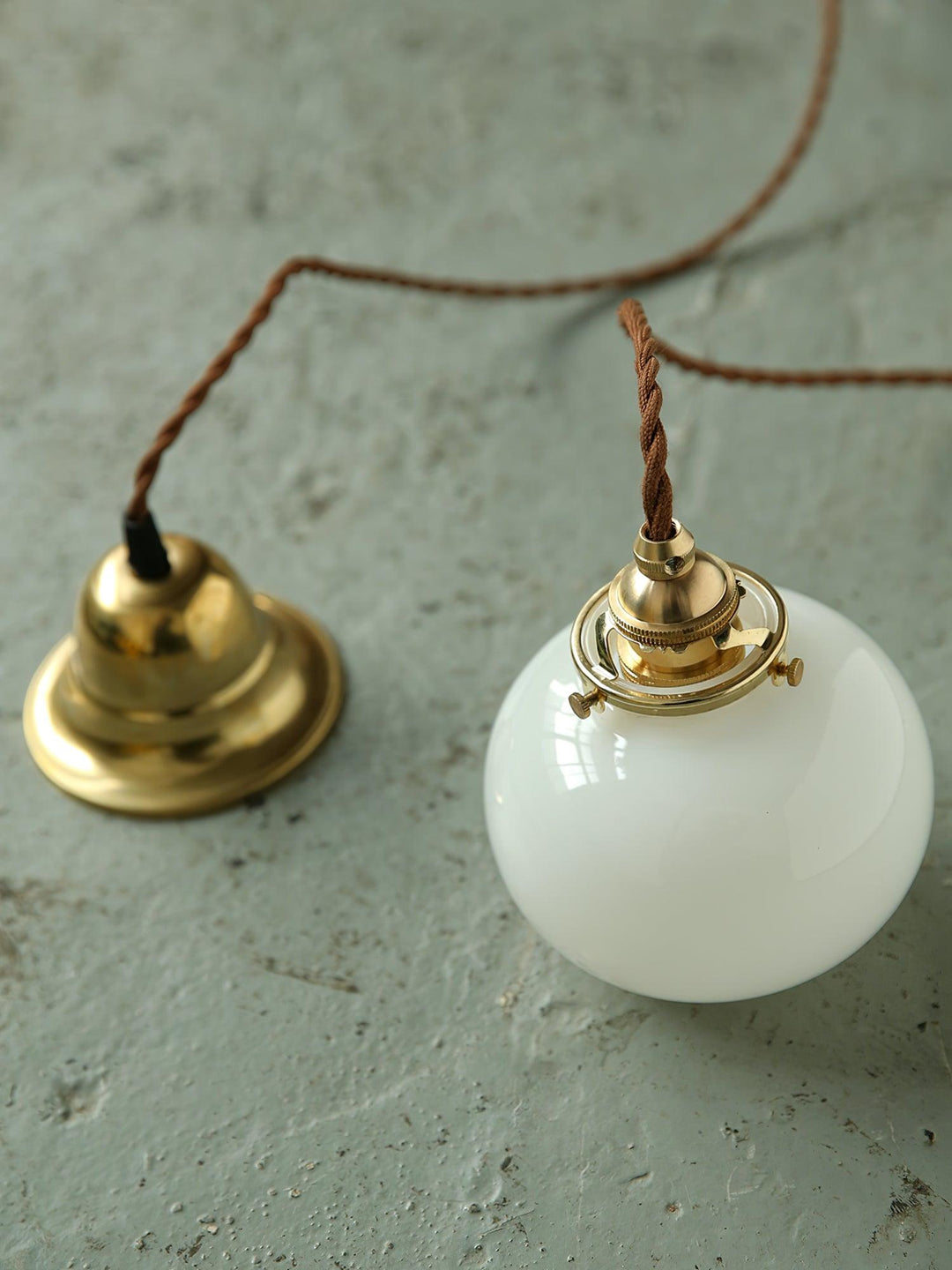 Small Retro Handmade Glass Pendant Light 5.1' | Kalsten