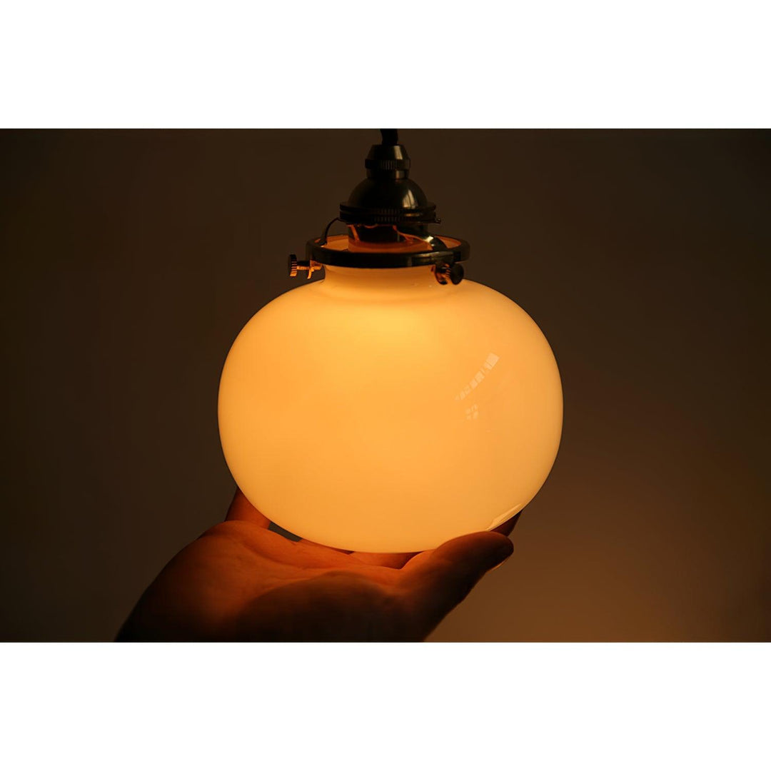 Small Retro Handmade Glass Pendant Light 5.1' | Kalsten