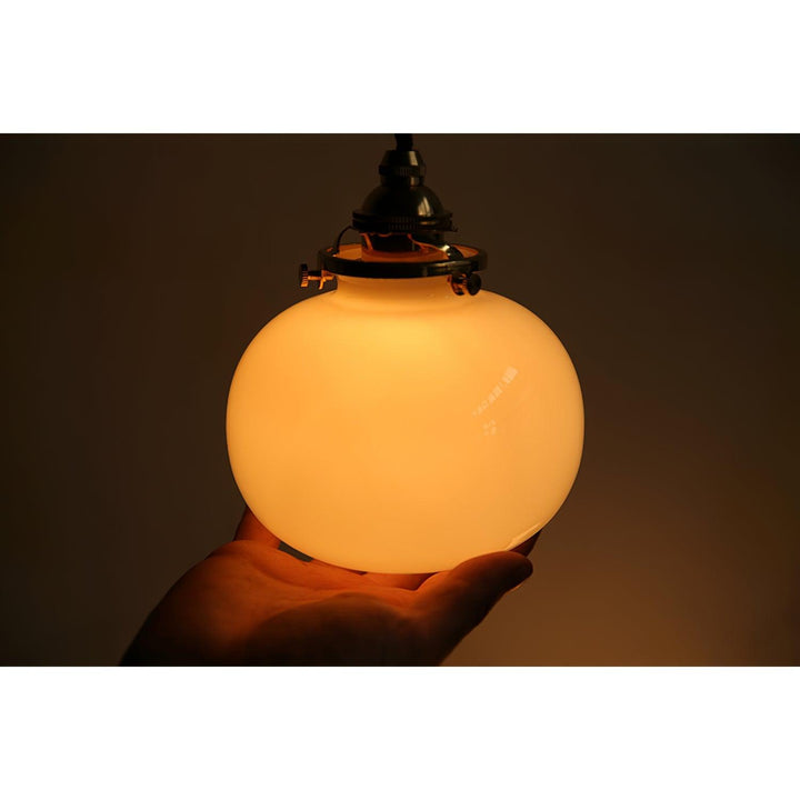 Small Retro Handmade Glass Pendant Light 5.1' | Kalsten