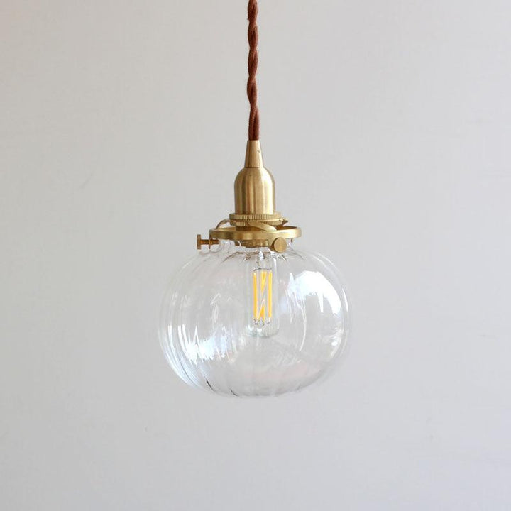 Small Retro Handmade Glass Pendant Light 5.1' | Kalsten