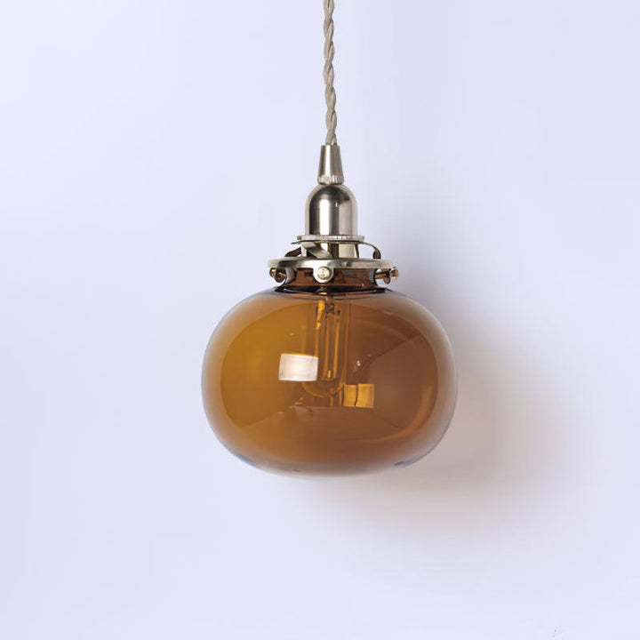 Pendant Light Glass 5.1 in Adjustable Living Room Bedroom Bathroom Hanging Ceiling Lamp Retro Style | Kalsten