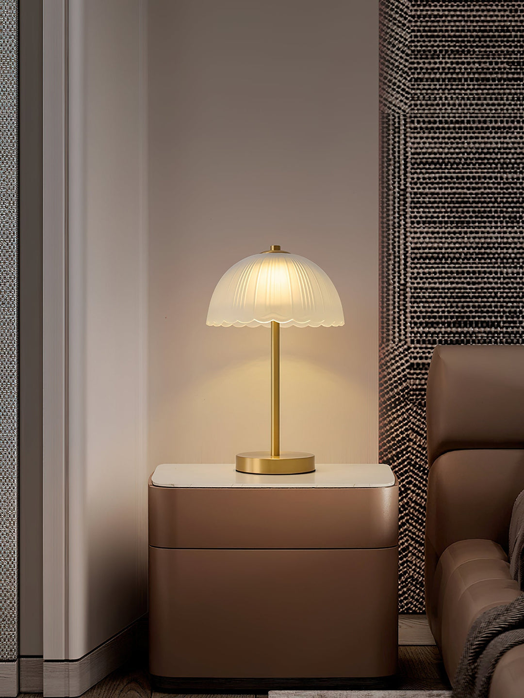 Small Umbrella Table Lamp | Kalsten