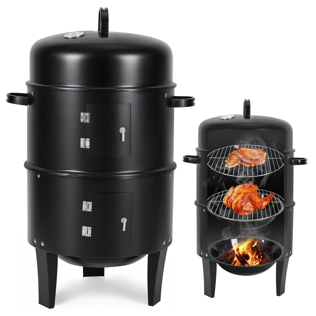 3 in 1 Smoker Smoking Oven 2 Levels | Kalsten