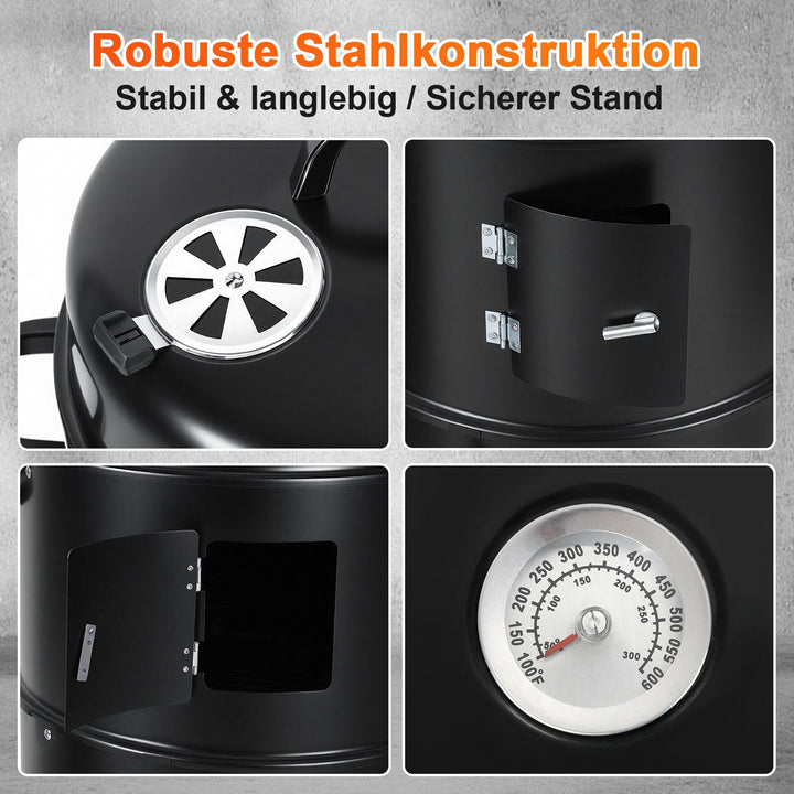 3 in 1 Smoker Smoking Oven 2 Levels | Kalsten