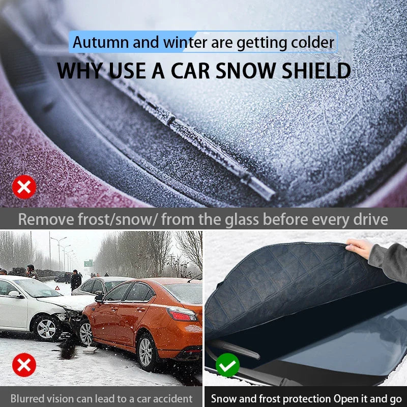 BowLift | Car Windshield Snow and Sun Cover