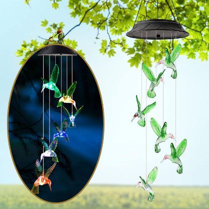 Solar Birds - Solar-powered garden lights Kalsten