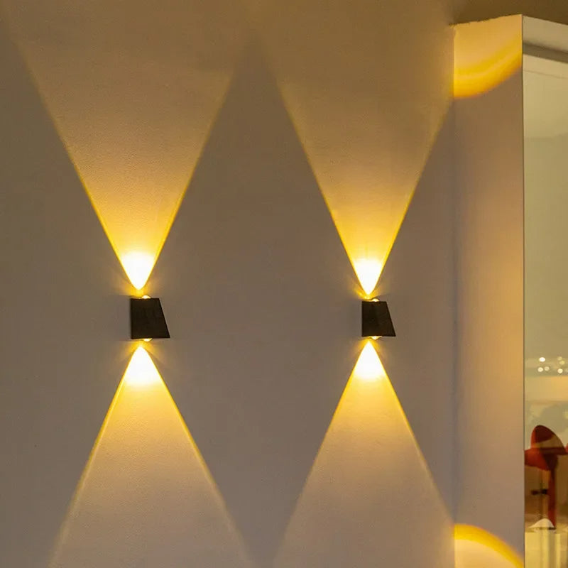 NovaLicht Solar Wall Lamp with Automatic LED Outdoor Lighting | Kalsten