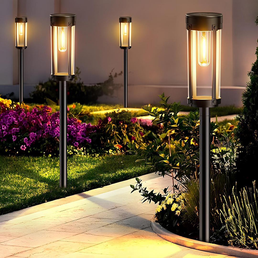 Kalsten | Solar Torch Light Solaria | Automatic Twilight Sensor | 12h Light Duration | Weatherproof Design
