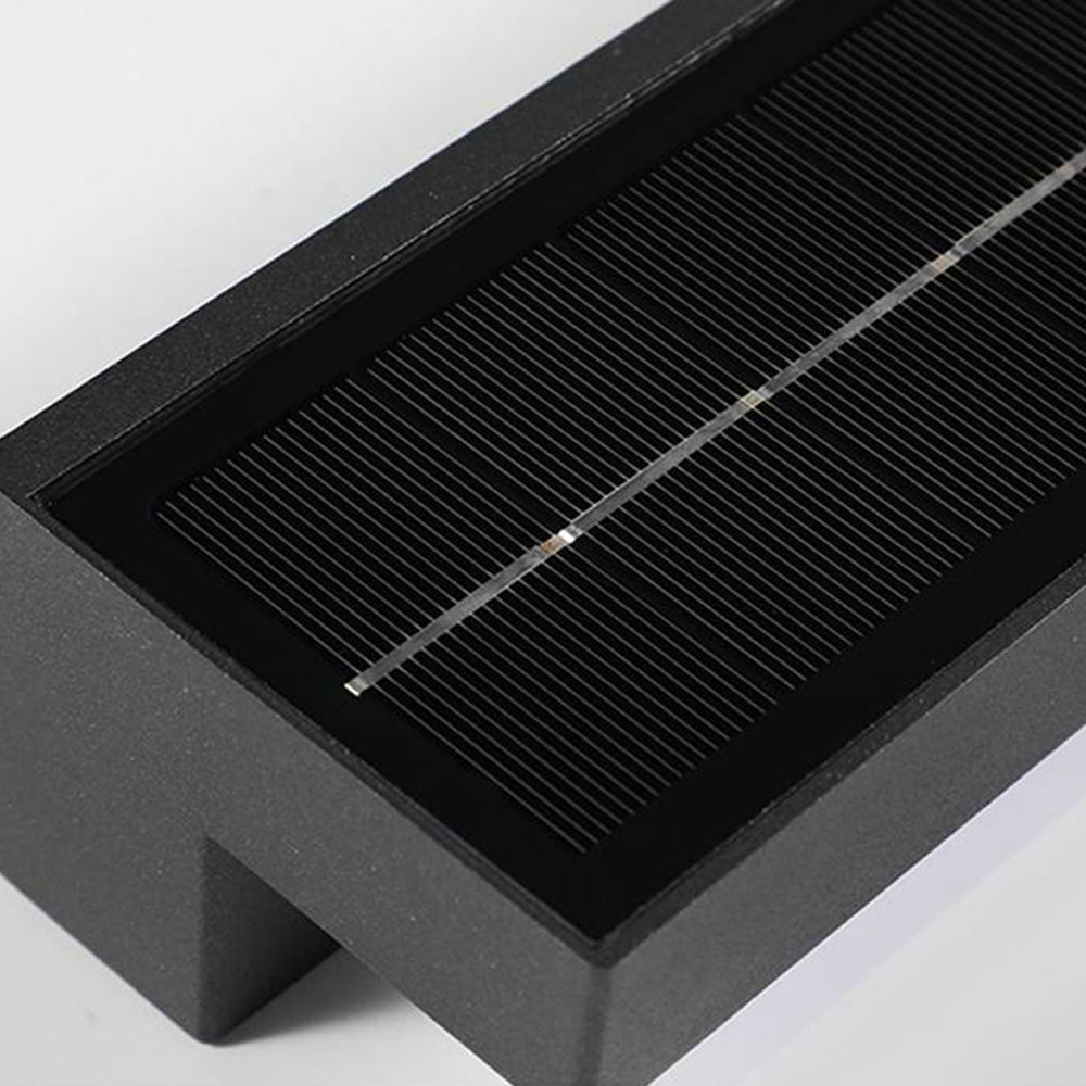 Solar Motion-Sensor Outdoor Wall Light