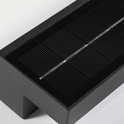 Solar Motion-Sensor Outdoor Wall Light