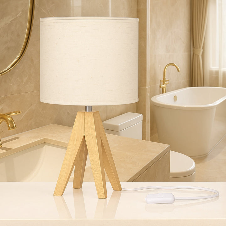 Solara Minimalist Tripod Table Lamp | Kalsten