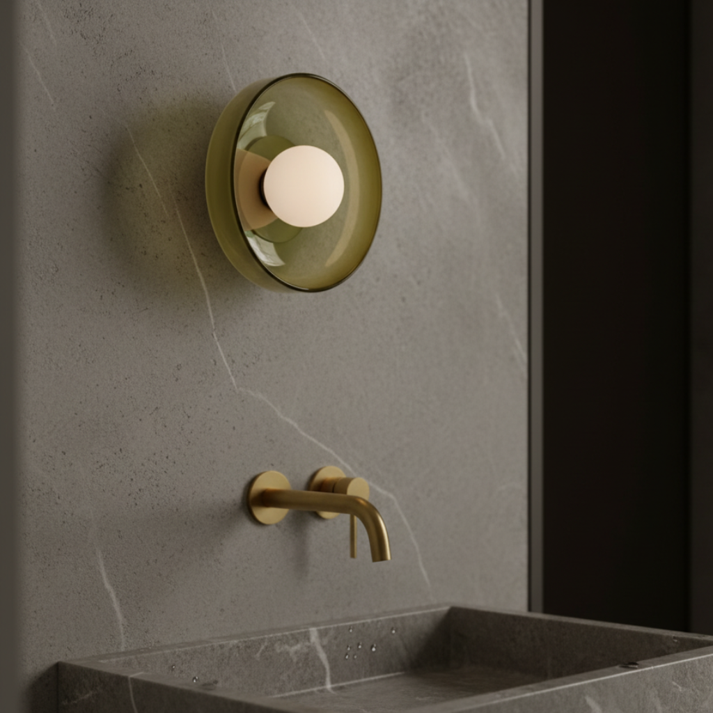 Sonnet Dual-Layered Glass Wall Sconce