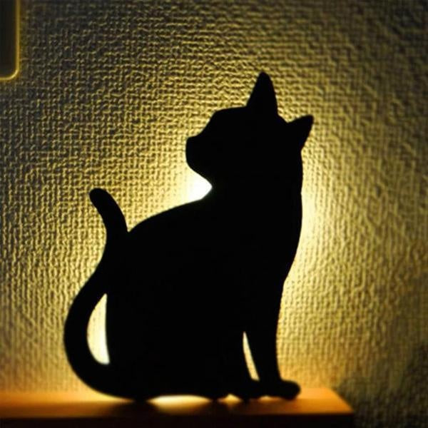 Sound Activated Cat Night Light | Kalsten