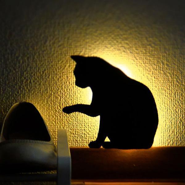 Sound Activated Cat Night Light | Kalsten