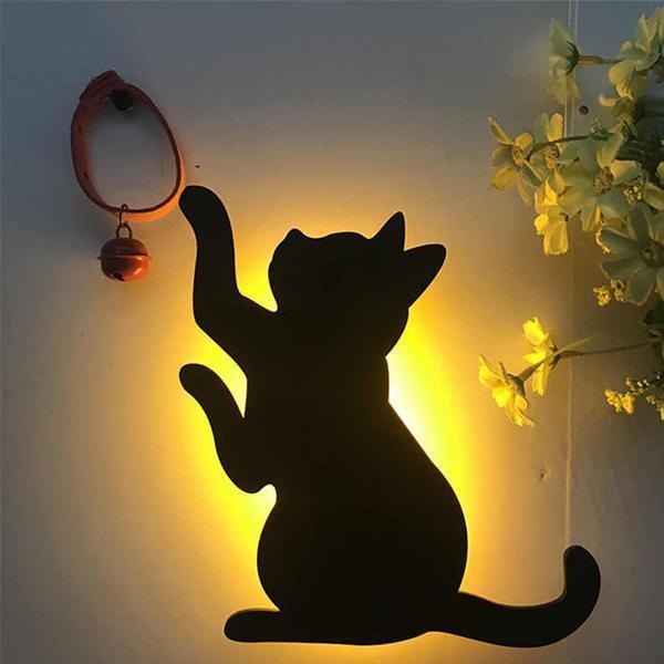 Sound Activated Cat Night Light | Kalsten