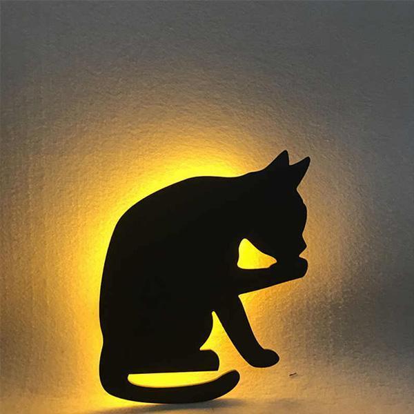 Sound Activated Cat Night Light | Kalsten