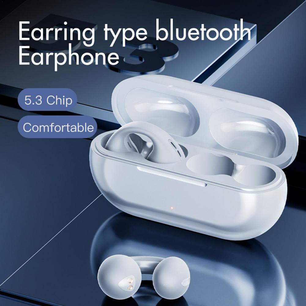 Wireless bone conduction earphones