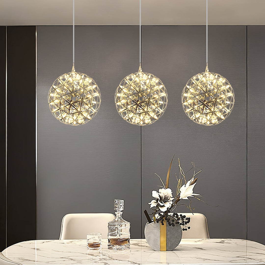 Gold Spark Ball Droplight Pendant Light | Kalsten