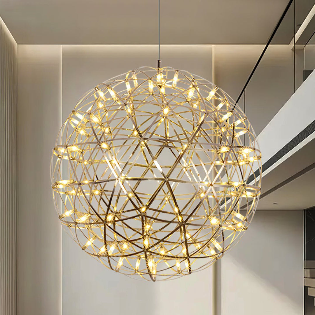 Gold Spark Ball Droplight Pendant Light | Kalsten
