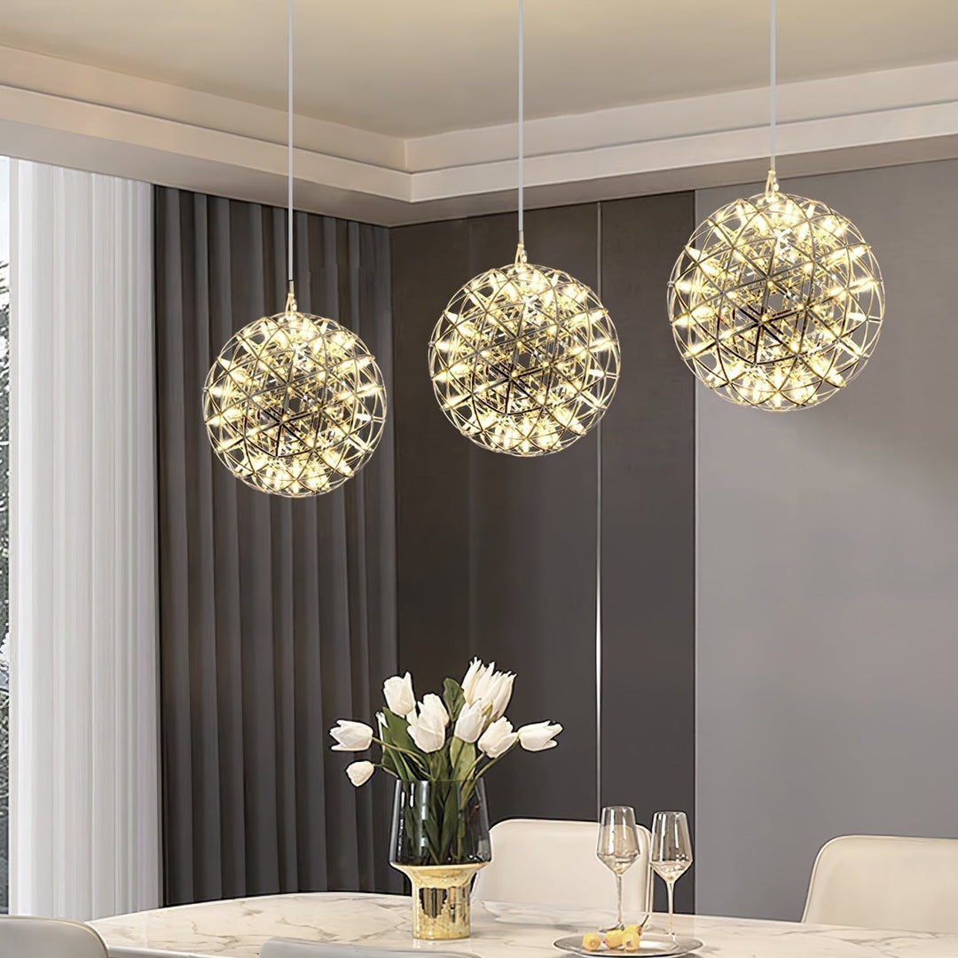 Gold Spark Ball Droplight Pendant Light | Kalsten