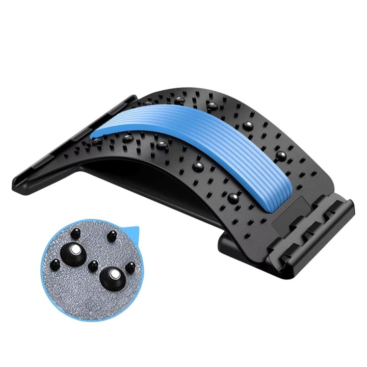 SpineRelief Orthopedic Back Stretcher | Posture Correction and Pain Relief – Sciatica - Herniated Disc - Chronic Back Pain Support Kalsten