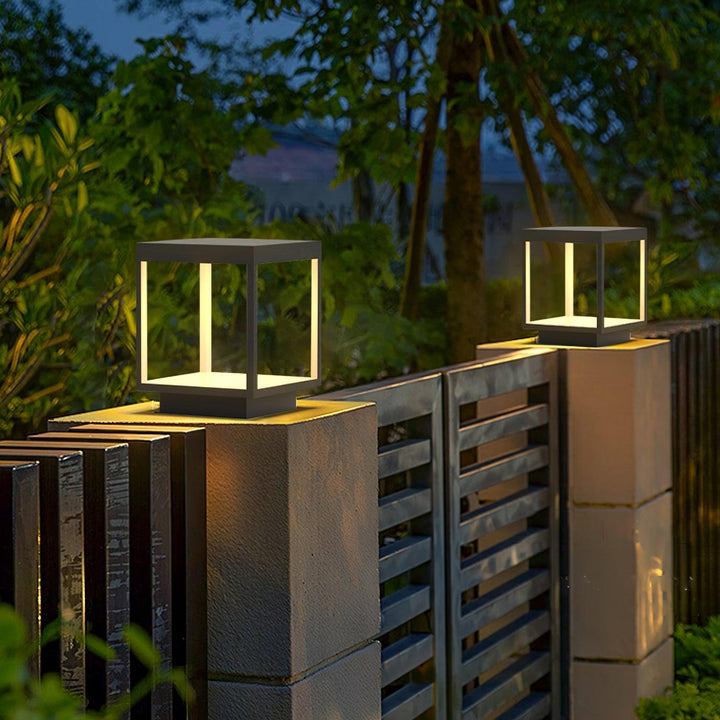 Square Frame Post Outdoor Light | Kalsten