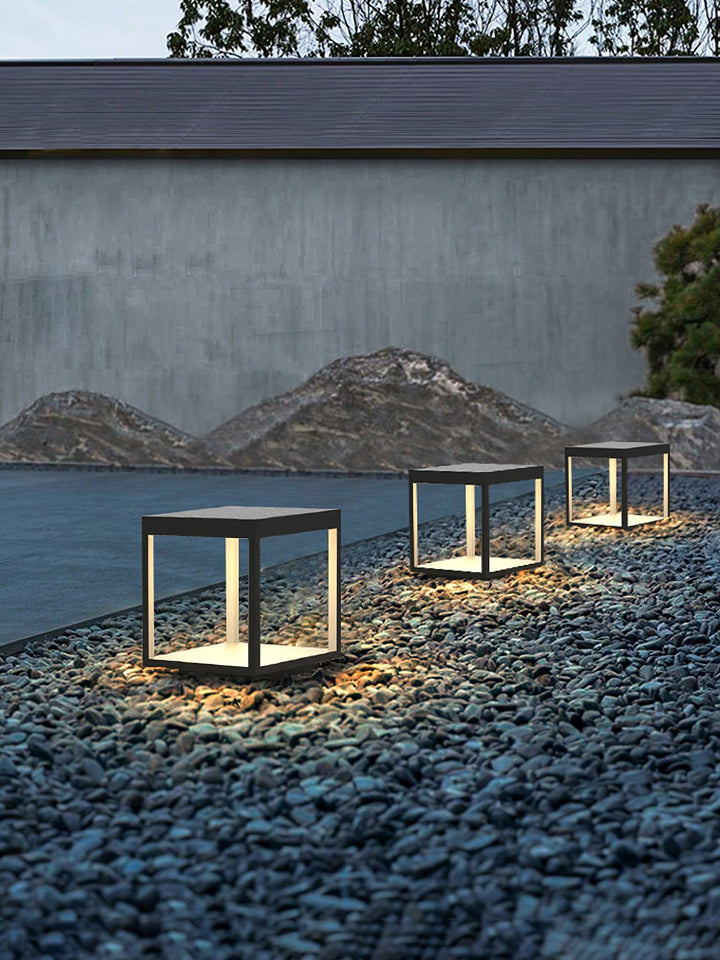 Square Frame Post Outdoor Light | Kalsten