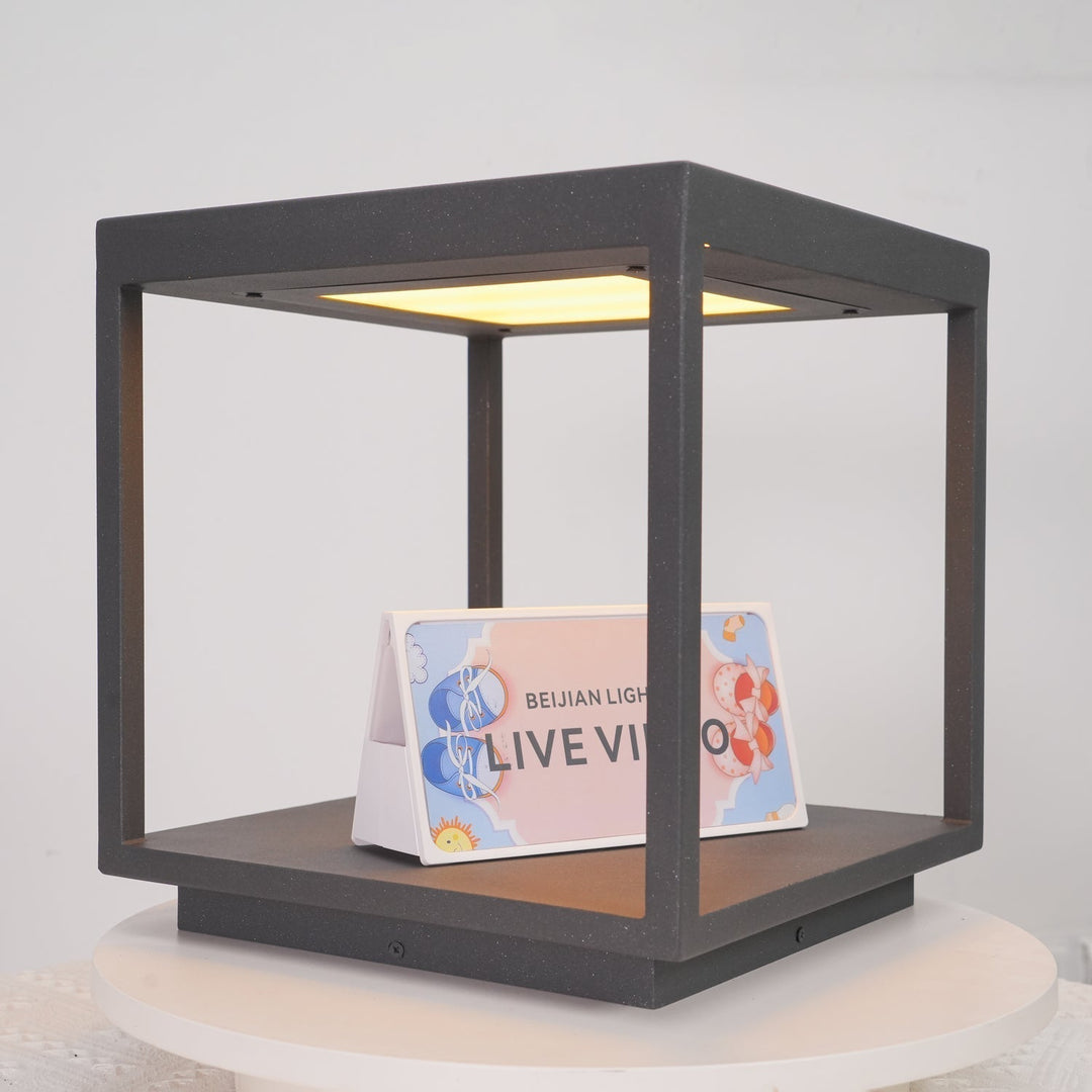 Square Frame Post Outdoor Light | Kalsten