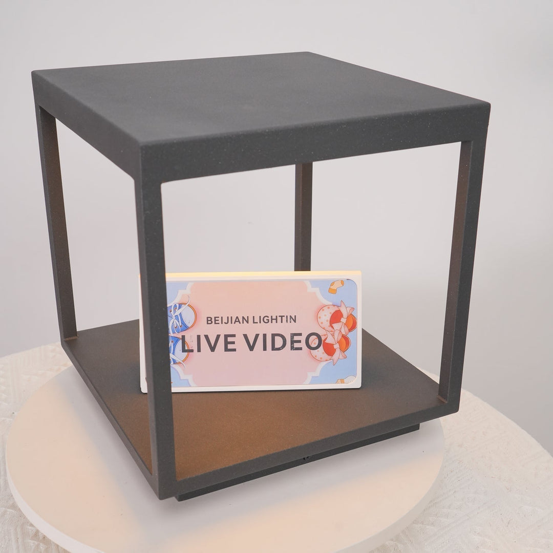 Square Frame Post Outdoor Light | Kalsten
