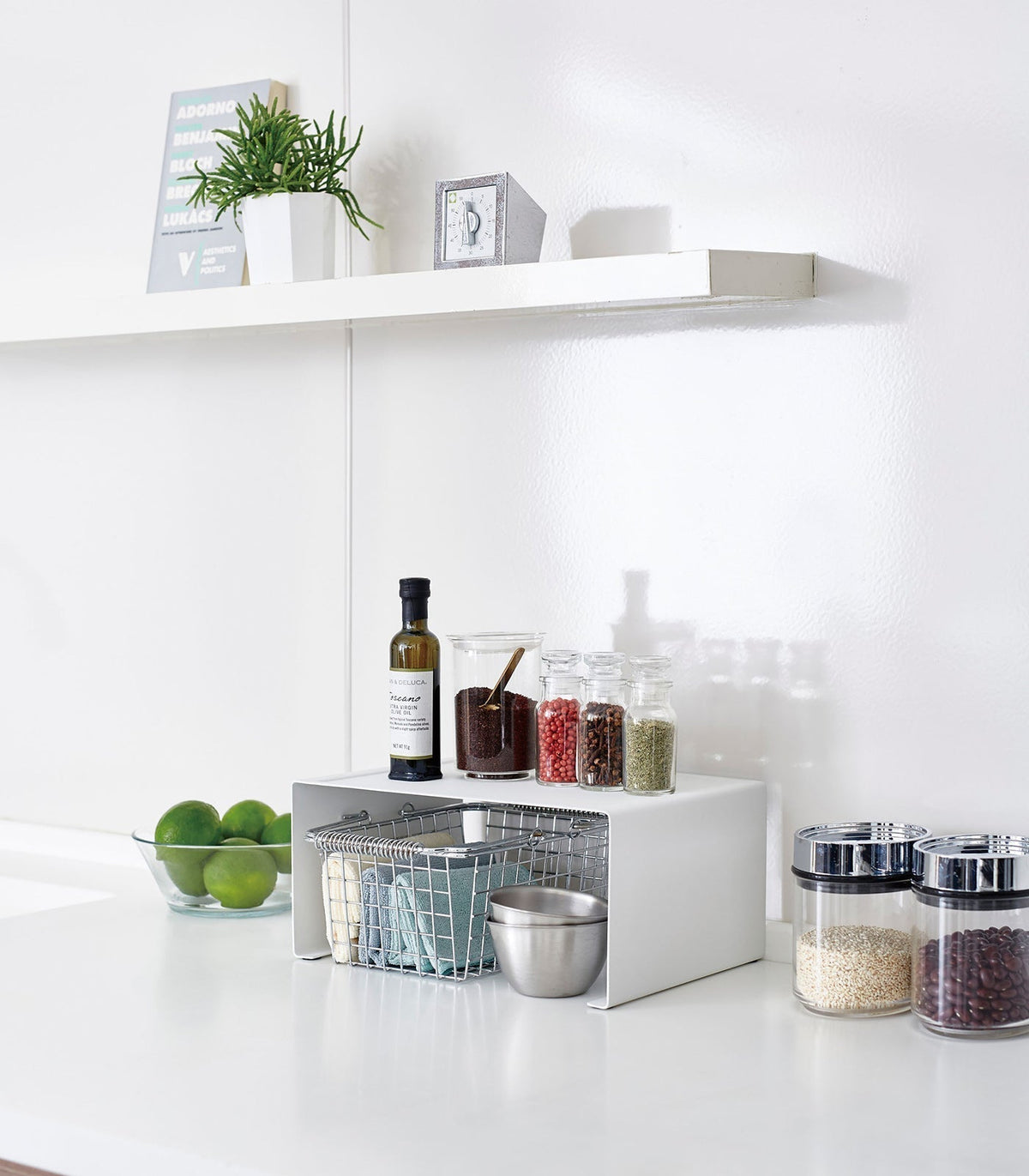 BowLift | Stackable Kitchen Shelf - Two Sizes - Steel