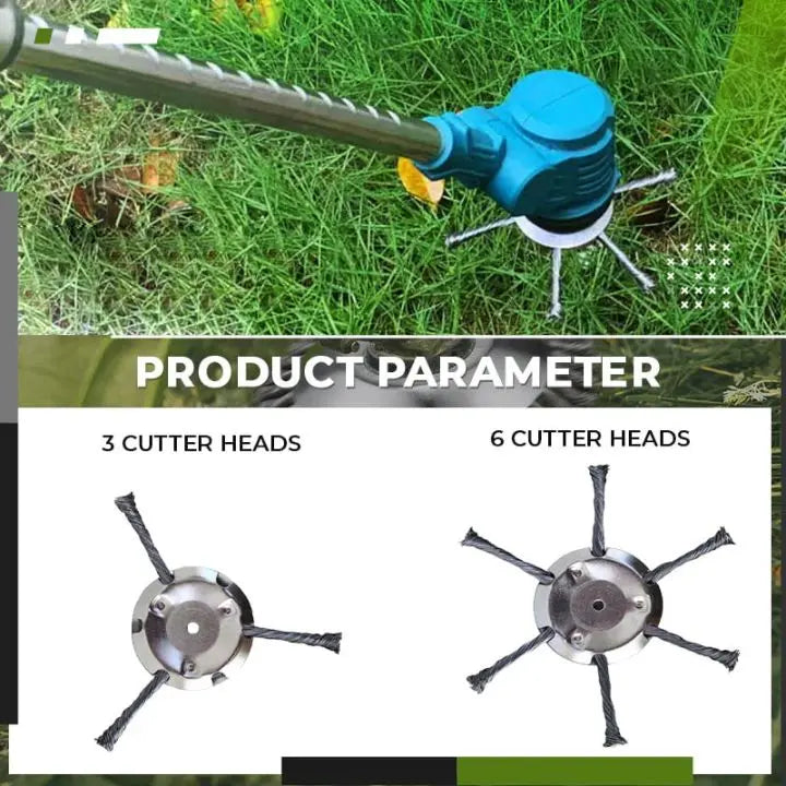 Kalsten | Steel Brush Lawn Trimmer Head – Efficient Weed Remover