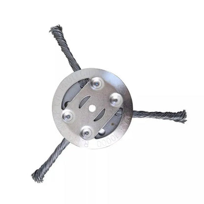 BowLift | Steel Brush Lawn Trimmer Head – Efficient Weed Remover