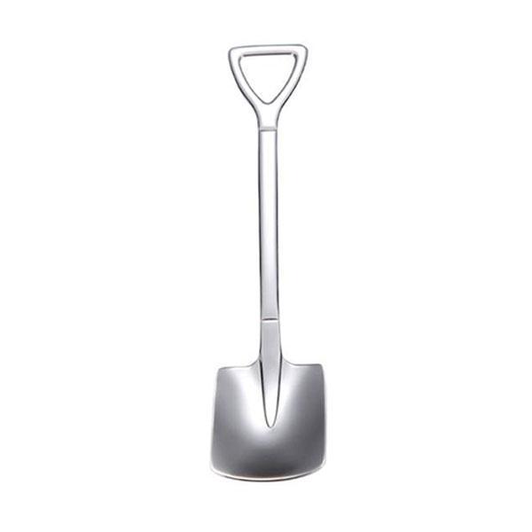 Stainless Steel Shovel Shaped Soup Spoon | Kalsten