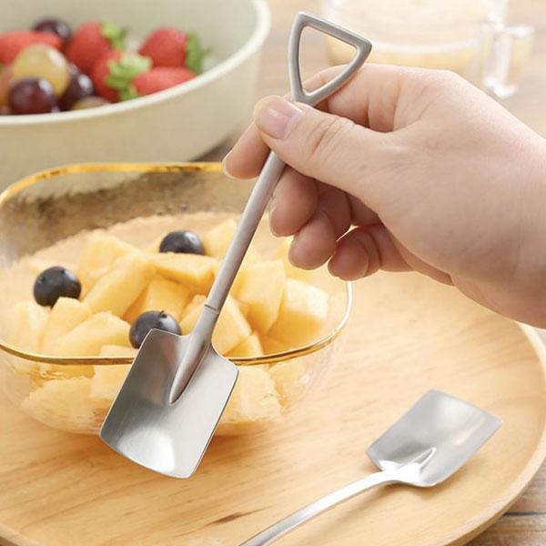 Stainless Steel Shovel Shaped Soup Spoon | Kalsten