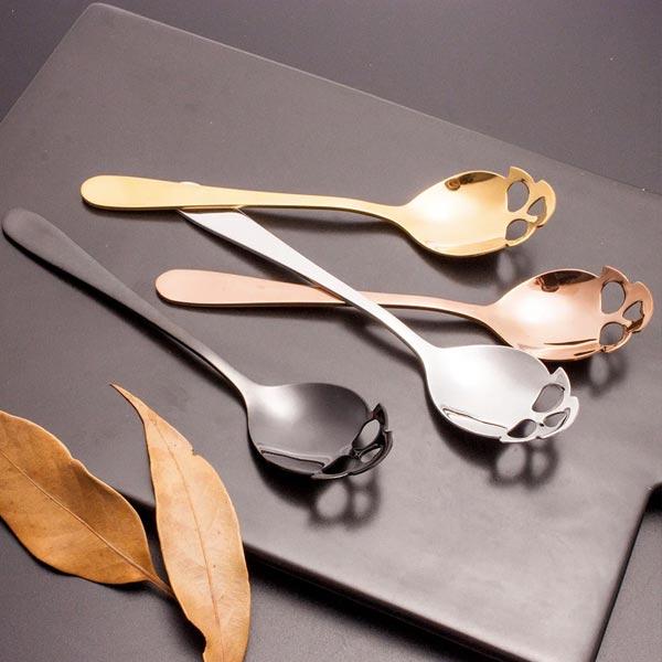 Stainless Steel Skull Teaspoon | Kalsten