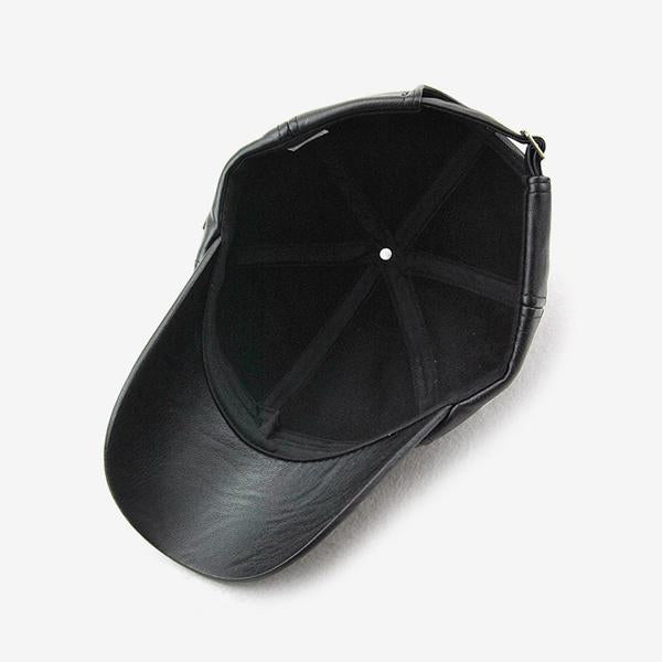 Stanley – Stylish men's baseball cap with leather look | Kalsten