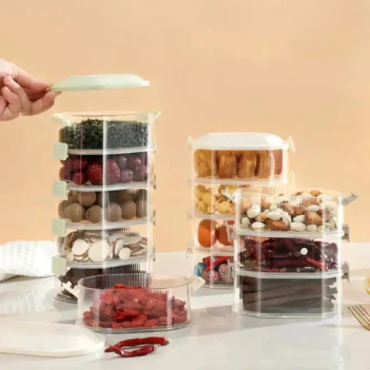 Kalsten | Stackable multi-layer spice box (5 pieces)