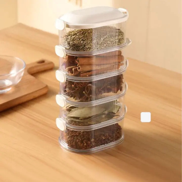 Kalsten | Stackable multi-layer spice box (5 pieces)