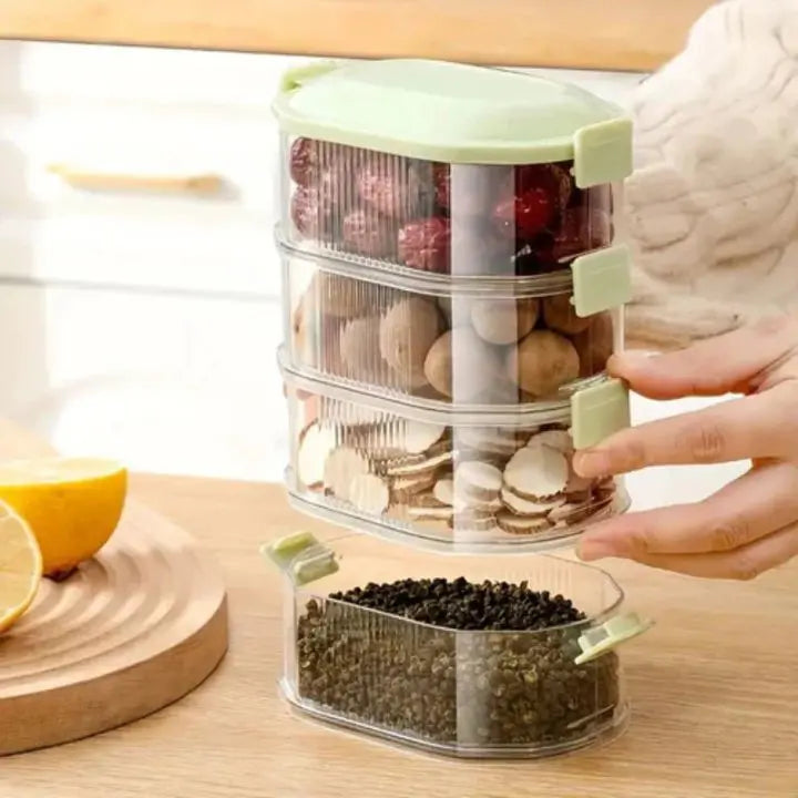 Kalsten | Stackable multi-layer spice box (5 pieces)