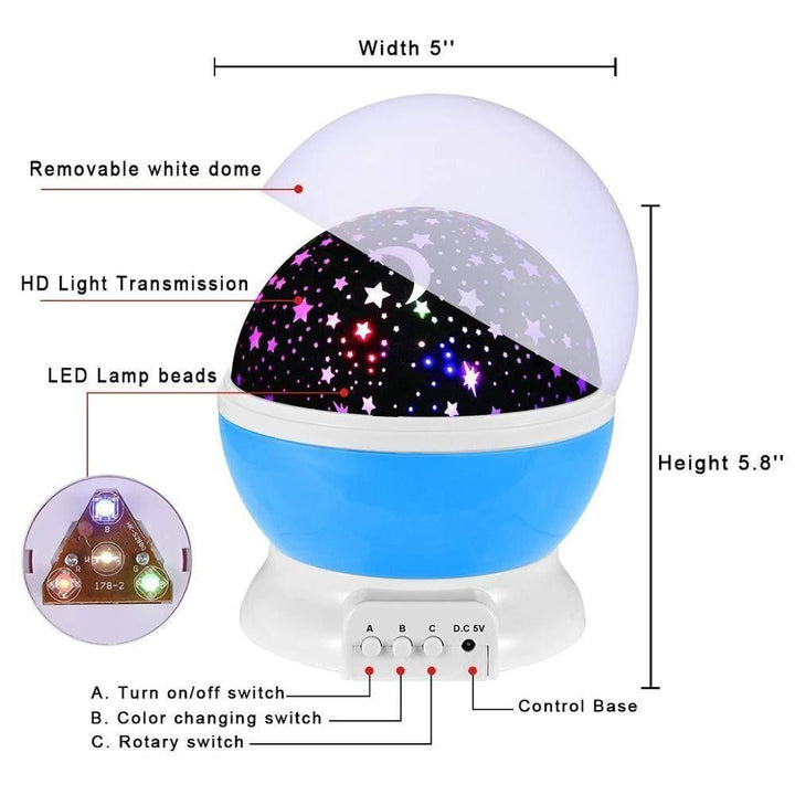 Cosmos Projector Night Stars Lamp | Kalsten