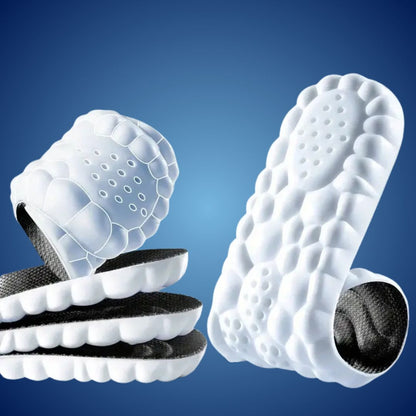 StepEase Cloud 4D Orthopedic Insoles for Foot Pain Relief | Heel Pain Relief - Support Insoles - Foot Comfort - Posture Support Skanto