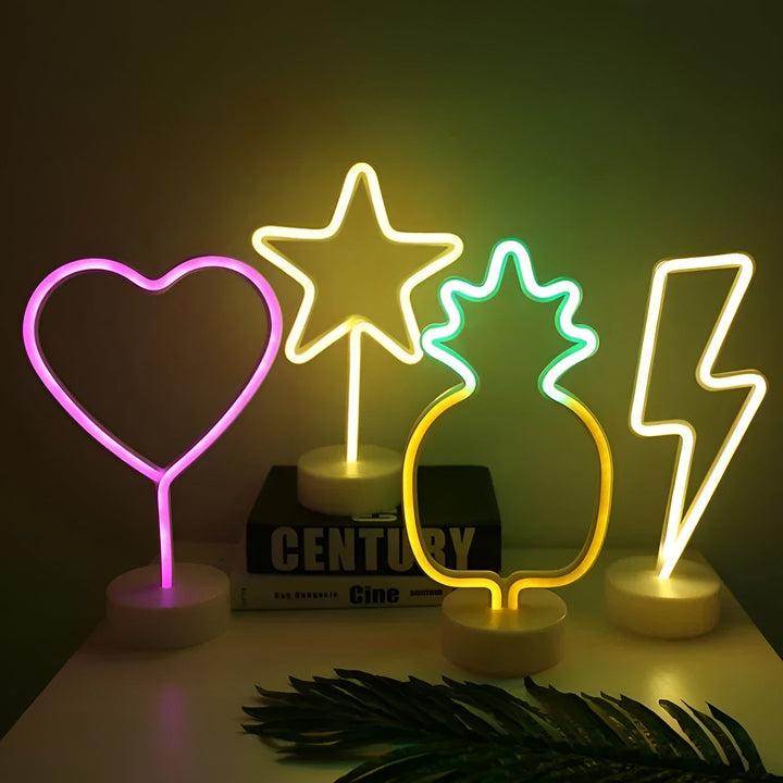 Stunning Neon Lighting: SignBright Illuminating Neon Lamp for Interior Kalsten