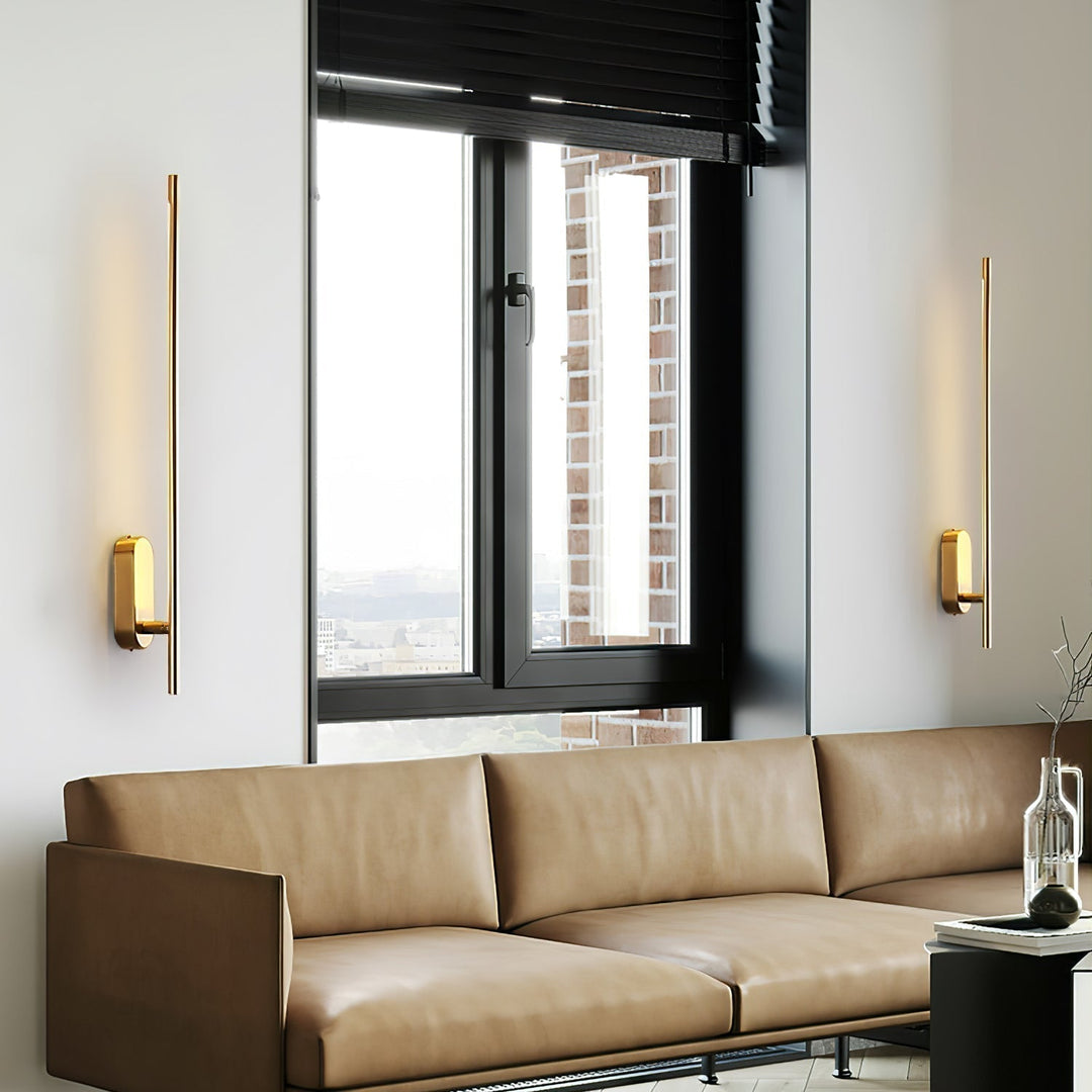 Stick Shaped Metal Wall-mounted light Sconce | Kalsten