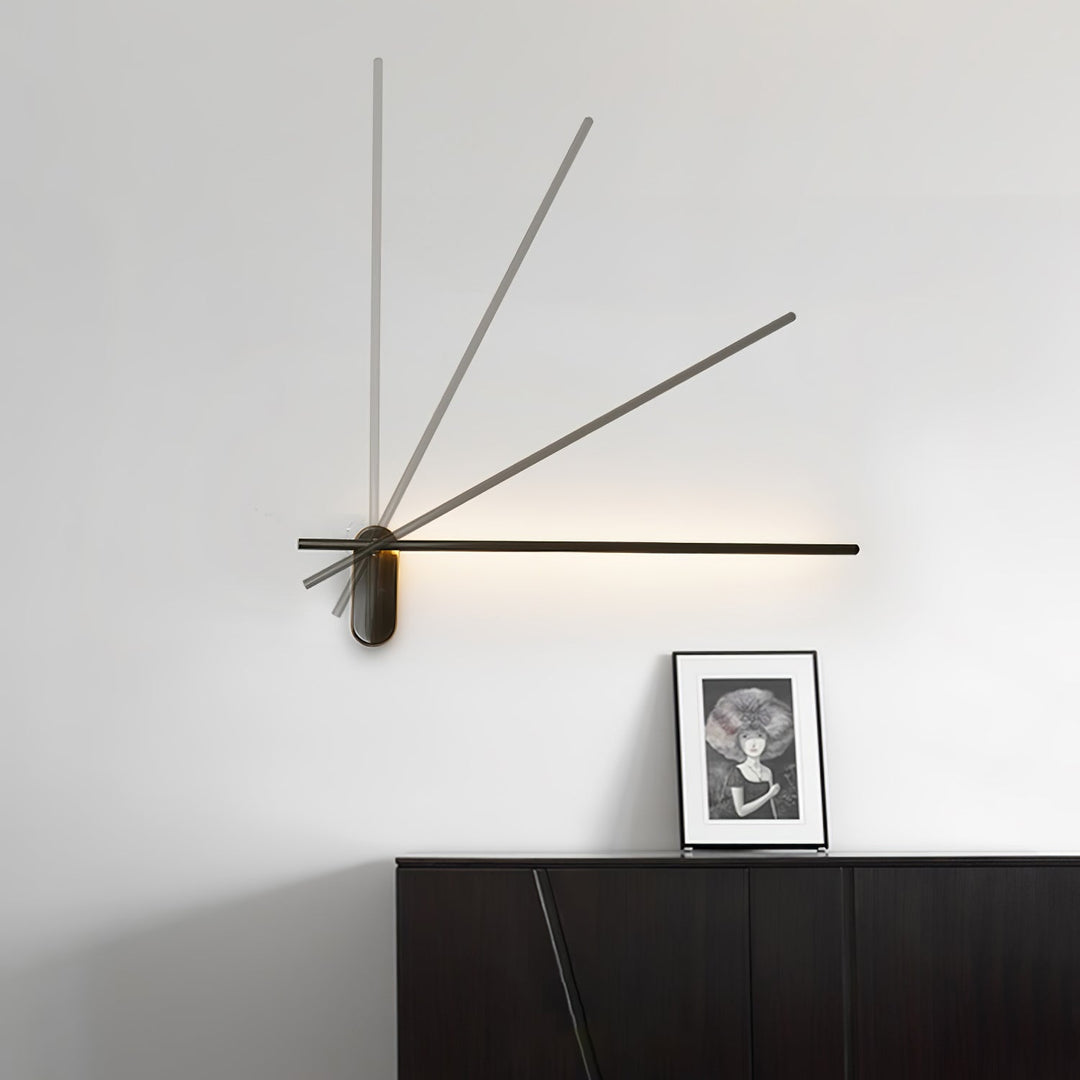 Stick Shaped Metal Wall-mounted light Sconce | Kalsten