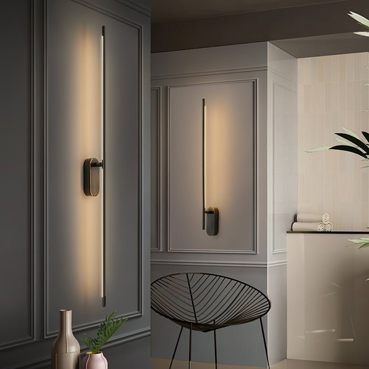 Stick Shaped Metal Wall-mounted light Sconce | Kalsten