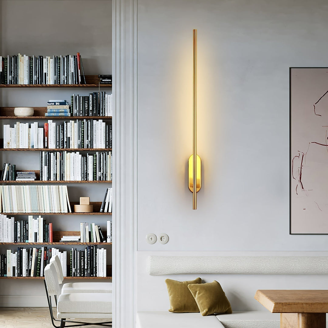 Stick Shaped Metal Wall-mounted light Sconce | Kalsten