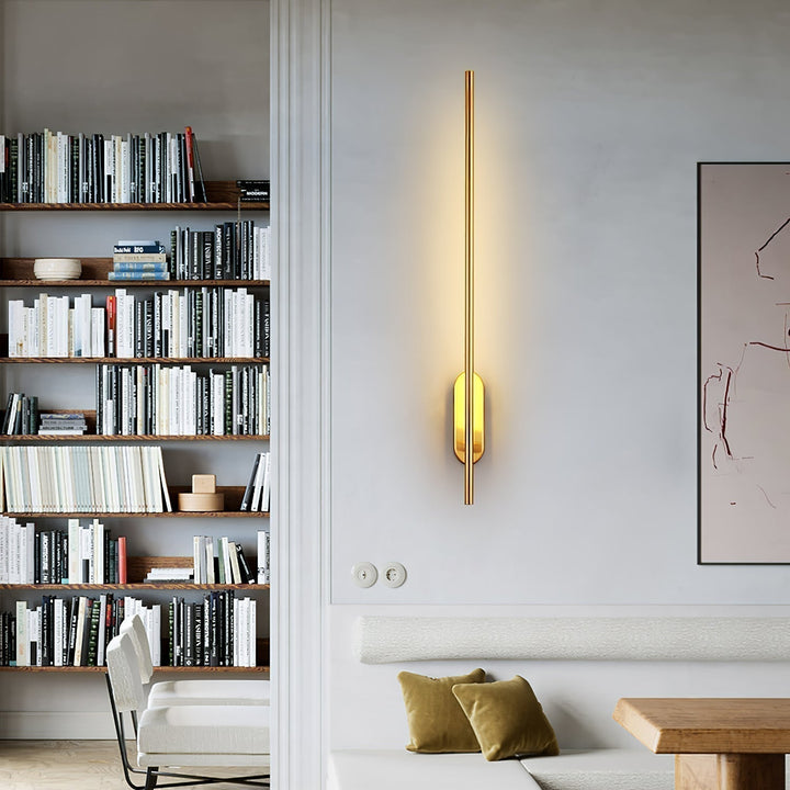 Stick Shaped Metal Wall-mounted light Sconce | Kalsten