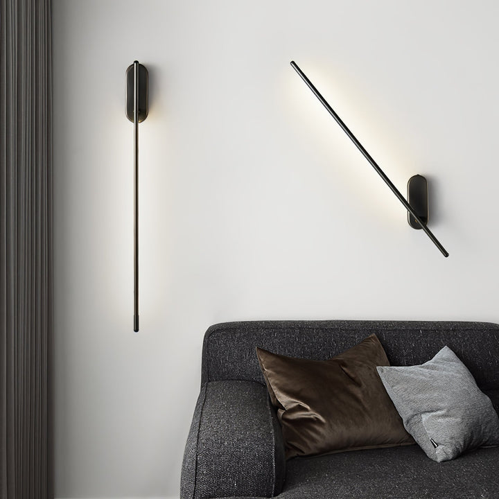 Stick Shaped Metal Wall-mounted light Sconce | Kalsten