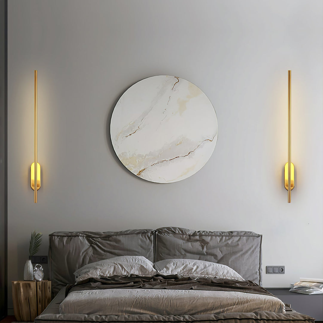 Stick Shaped Metal Wall-mounted light Sconce | Kalsten